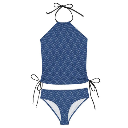 Split swimsuit Inkedjoy
