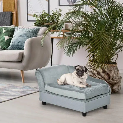 Luxury Small Dog Bed With Hidden Storage My Store