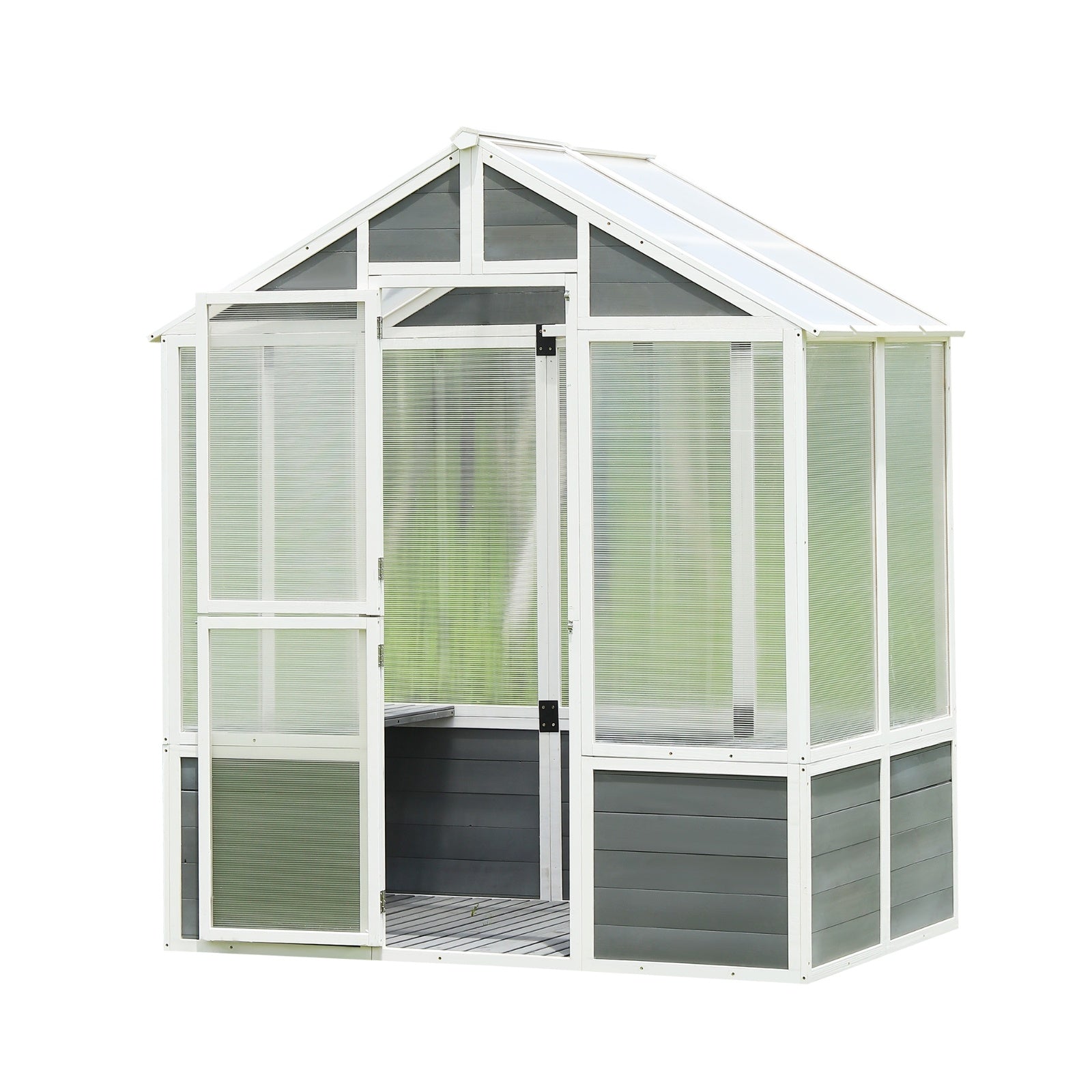 76x48x86Walk In Polycarbonate Greenhouse My Store