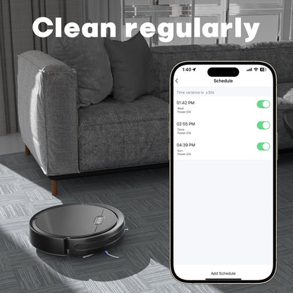 Robot Vacuum And Mop, 3 In 1 Combo Cleaner Inkedjoy