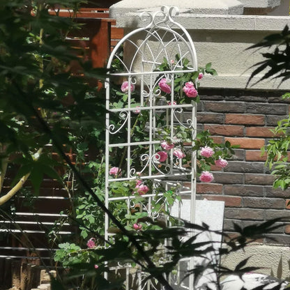 4 Pack Metal Garden Trellis 7  X19.7 Rustproof For Climbing Plants Support Inkedjoy