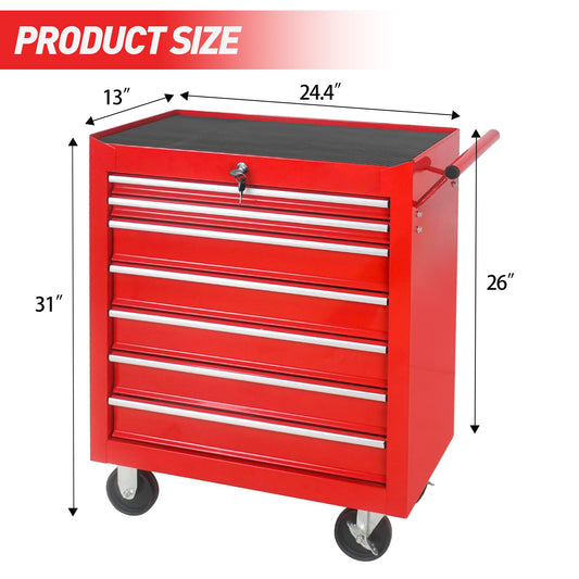 7 Drawers Tool Cabinet Inkedjoy