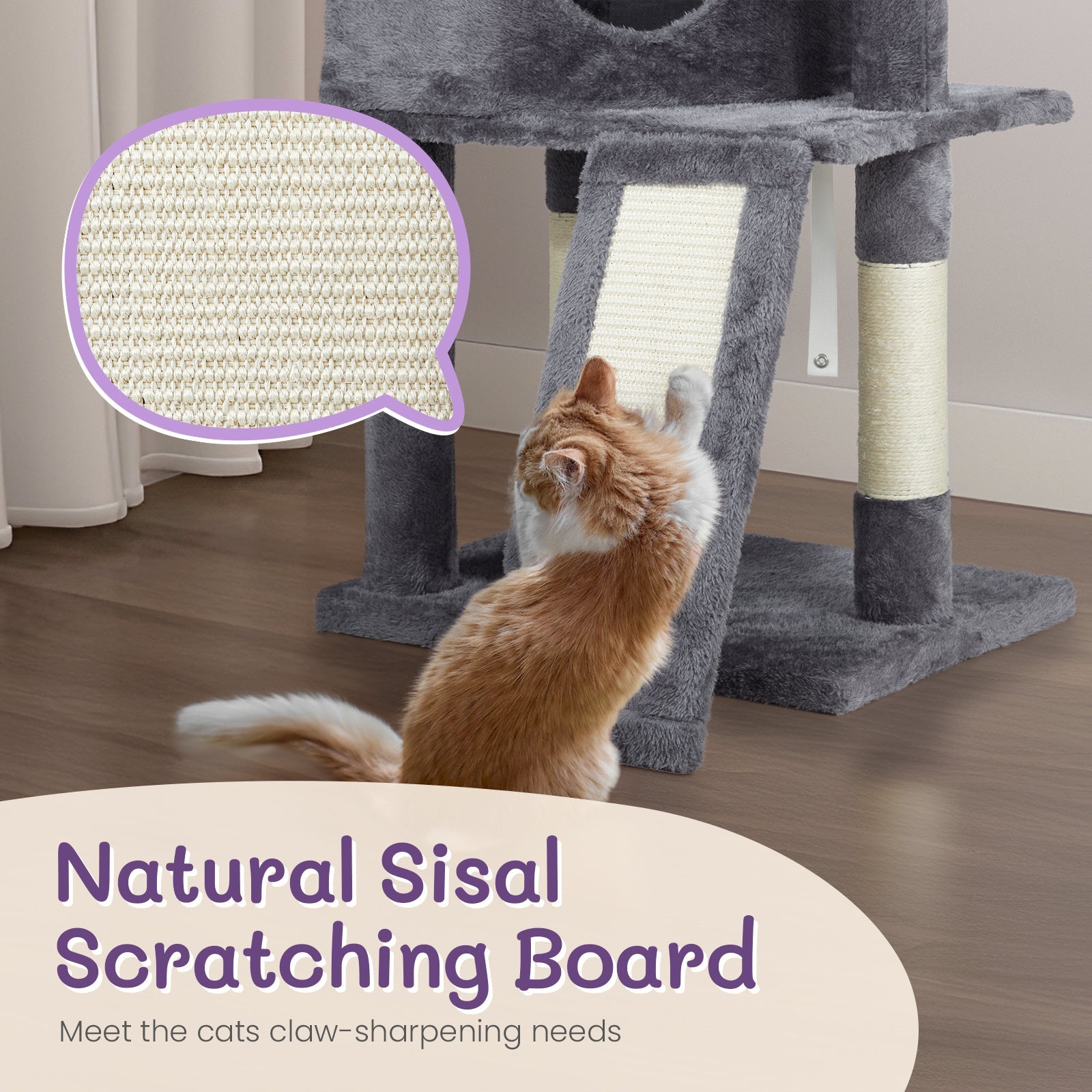 Dark Grey Cat Scratcher My Store