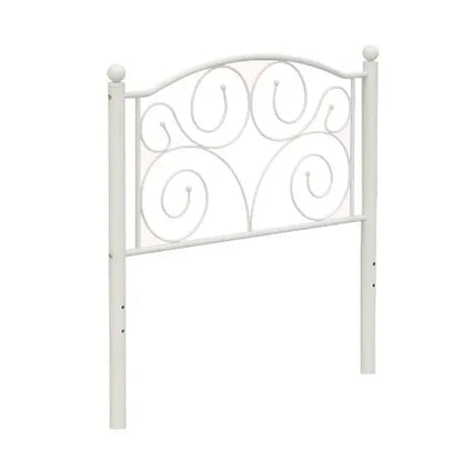Twin Size Unique Flower Sturdy System Metal Bed Frame With Headboard And Footboard My Store
