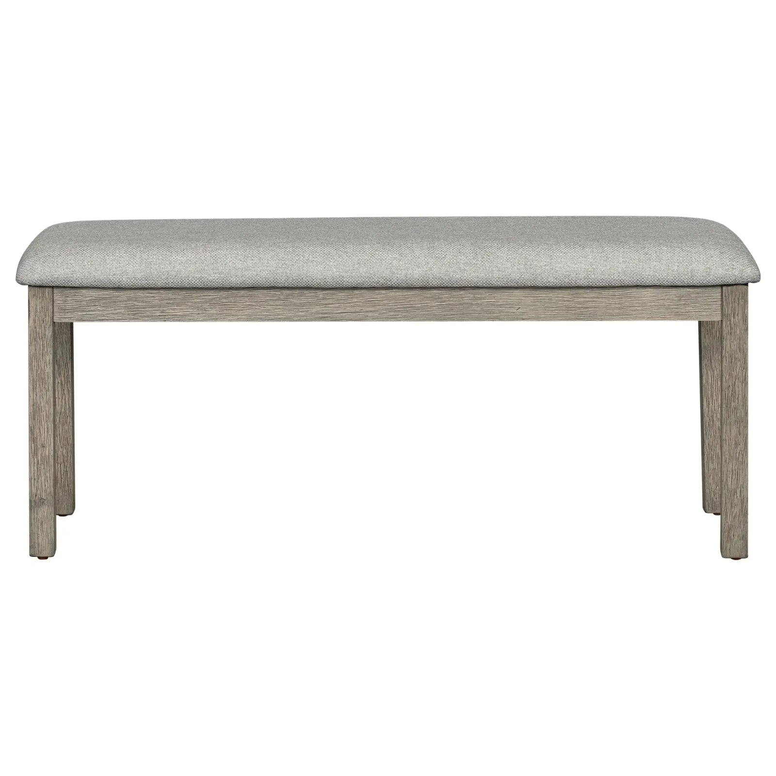 TREXM 6-Piece Rubber Wood Dining Set With Wood Grain Pattern Tabletop My Store