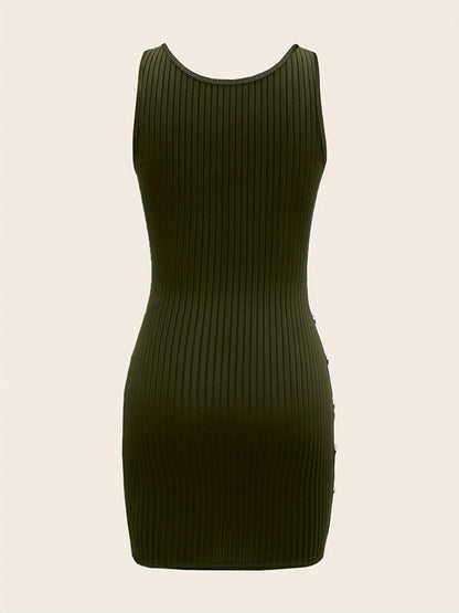 Cocktail Bodycon Tank Dress | Party Club Wear - Trendify Ohberri