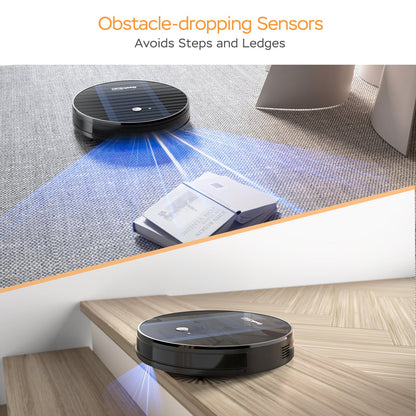 Geek Smart Robot Vacuum Cleaner G6 Plus, Ultra-Thin, 1800Pa Inkedjoy