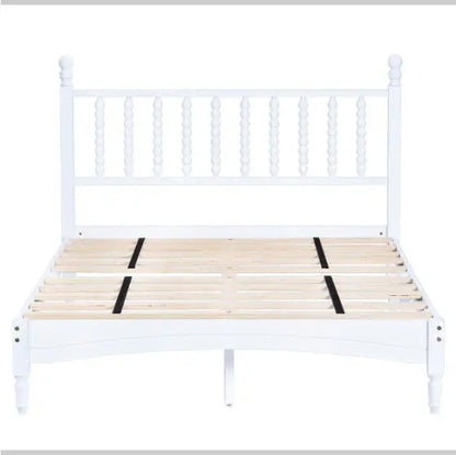 Solid Rubberwood Bed My Store