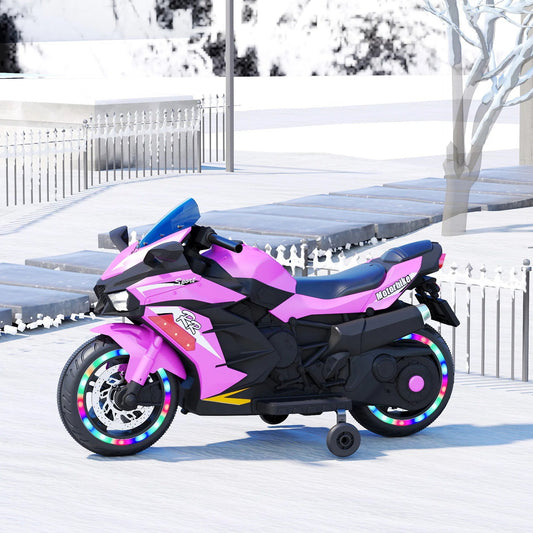 Kids Motorcycle For 3-6 Years, 12V Electric Ride On Inkedjoy