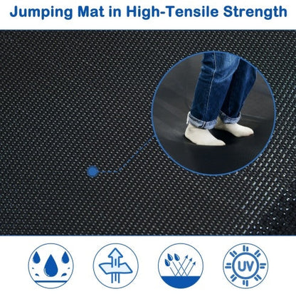7FT Trampoline For Kids With Safety Enclosure Net, Slide And Ladder My Store