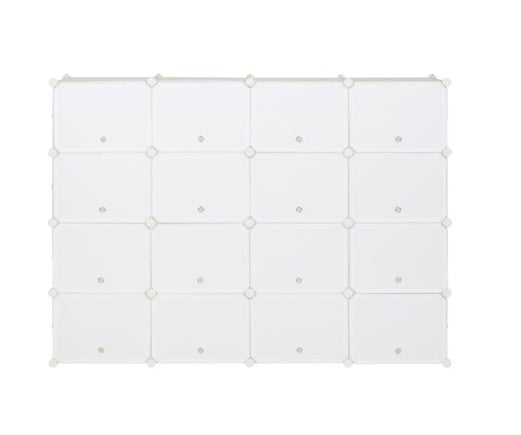 4-Row, 8-storey, 32 Grid Cube Shoe Cabinet Inkedjoy