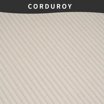 LY-023 WHITE COMPRESSION SOFA Combining Chaise Longue With 3-seater, Corduroy Fabric, Full Sponge Compression Sofa,combined Sofa With 4 Pillows For Living My Store