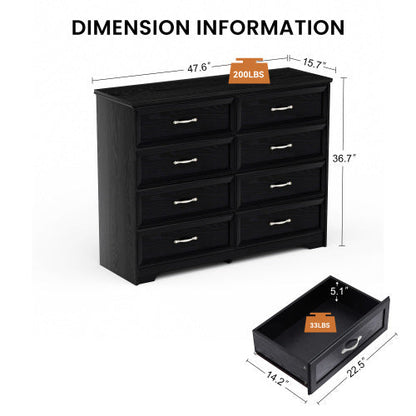 Particle Board With 8 Drawers Dressing Table Inkedjoy