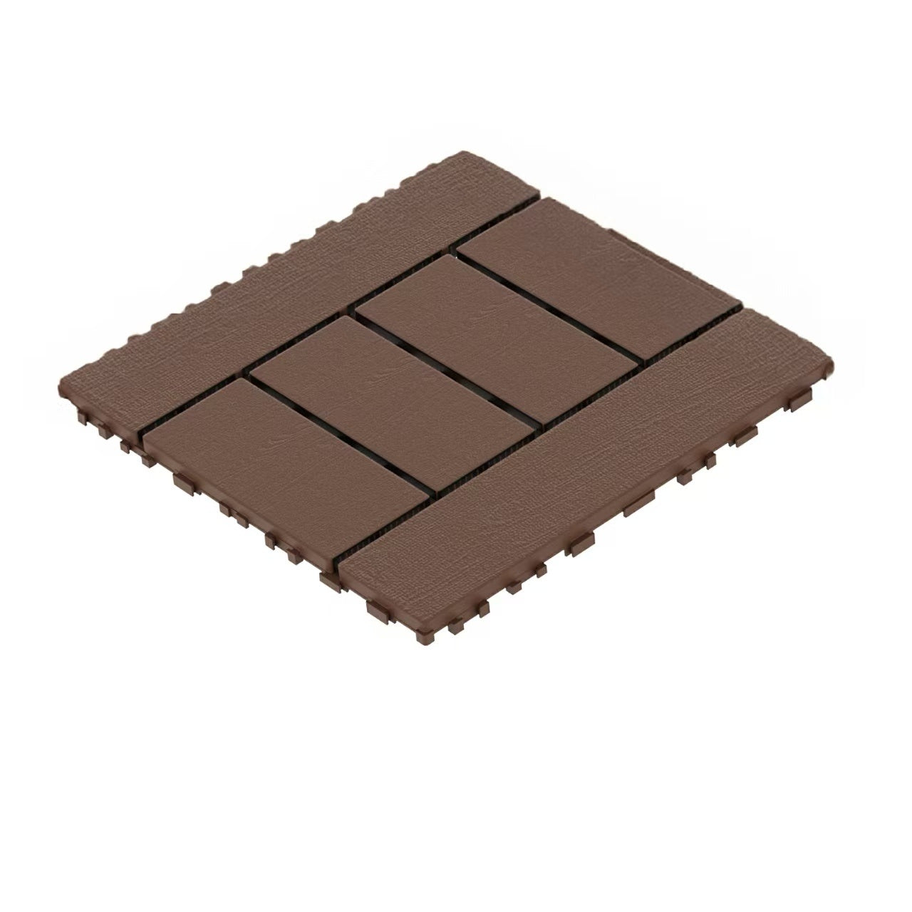 Waterproof, Wear-resistant, DIY Assembly, Garden, Courtyard, Balcony,plastic Flooring Inkedjoy