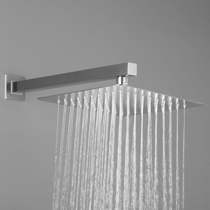 10 Inch Bathroom Luxury Rain Shower Hybrid Shower Head Inkedjoy