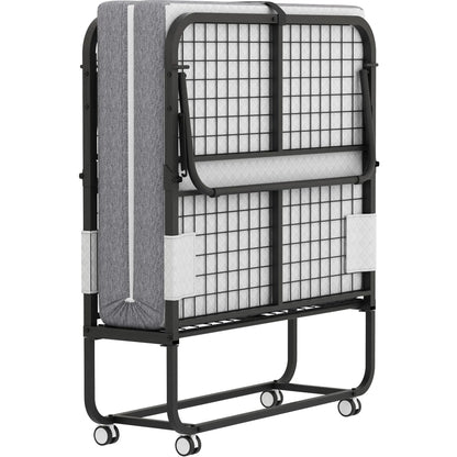 Folding Bed With Mattress My Store