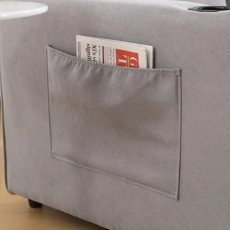 3-in-1 Convertible Sofa With Pull Out Sleeper Couch Bed My Store