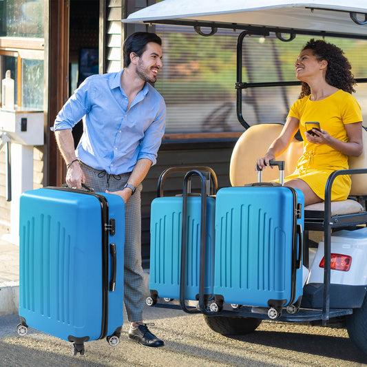 Three In One Suitcase, 20in, 24in, 28in Inkedjoy