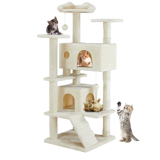 Multi Functional Cat Treehouse Cat Climbing Frame My Store