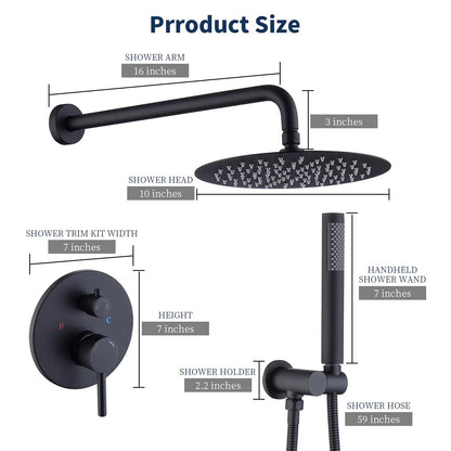 Metal Shower Set My Store