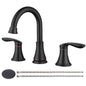 8 Inch Wide Bathroom Sink Faucet -Bronze My Store