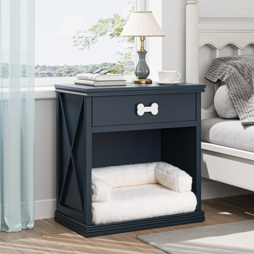 Vintage Small Locker With LED Lights And Pet Bed My Store