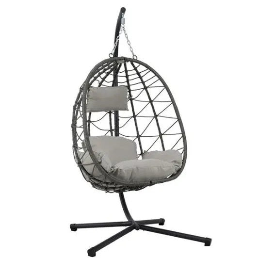 Indoor And Outdoor Swing Chairs, Hanging Basket Chairs With Stands Are Suitable For Bedrooms, Living Rooms, Balconies, And Are Prohibited From Being Sold On The Wayfair Platform My Store