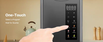 Succebuy 2L Slushie Machine No Ice Needed Margarita Machine with Self-Cleaning Frozen Margaritas Frappés Milkshake for Home Ohberri